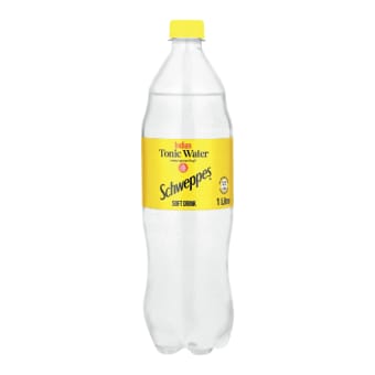 Schweppes Tonic Water 1 L bottle