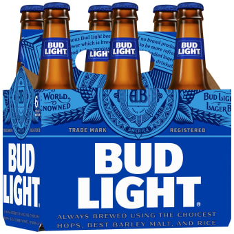 Bud Light 6pack bottle