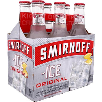 Smirnoff Ice Original 6 pack bottle