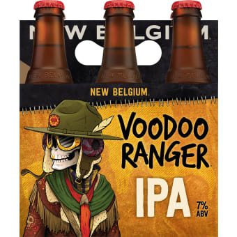 New Belgium Voodoo Ranger IPA 6Pack Bottle