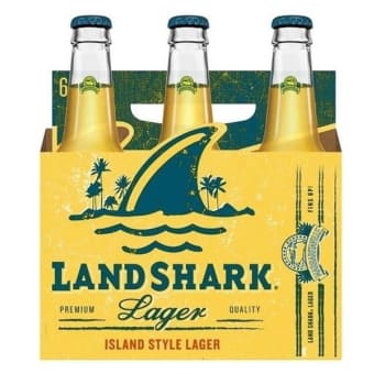 LandShark Lager 6pack bottle