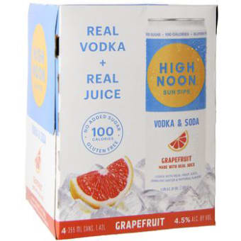 High Noon Grapefruit Hard Seltzer 4Pack