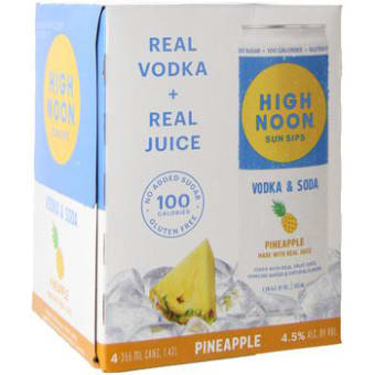 High Noon Pineapple Hard Seltzer 4Pack
