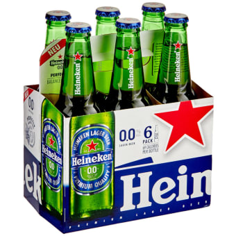 Heineken Non-Alcoholic 0.0 6Pack bottle