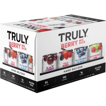 Truly Hard Seltzer Berry Mix Pack Spiked & Sparkling Water 12Pack can