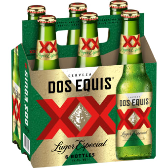 Dos Equis Lager 6pack bottle